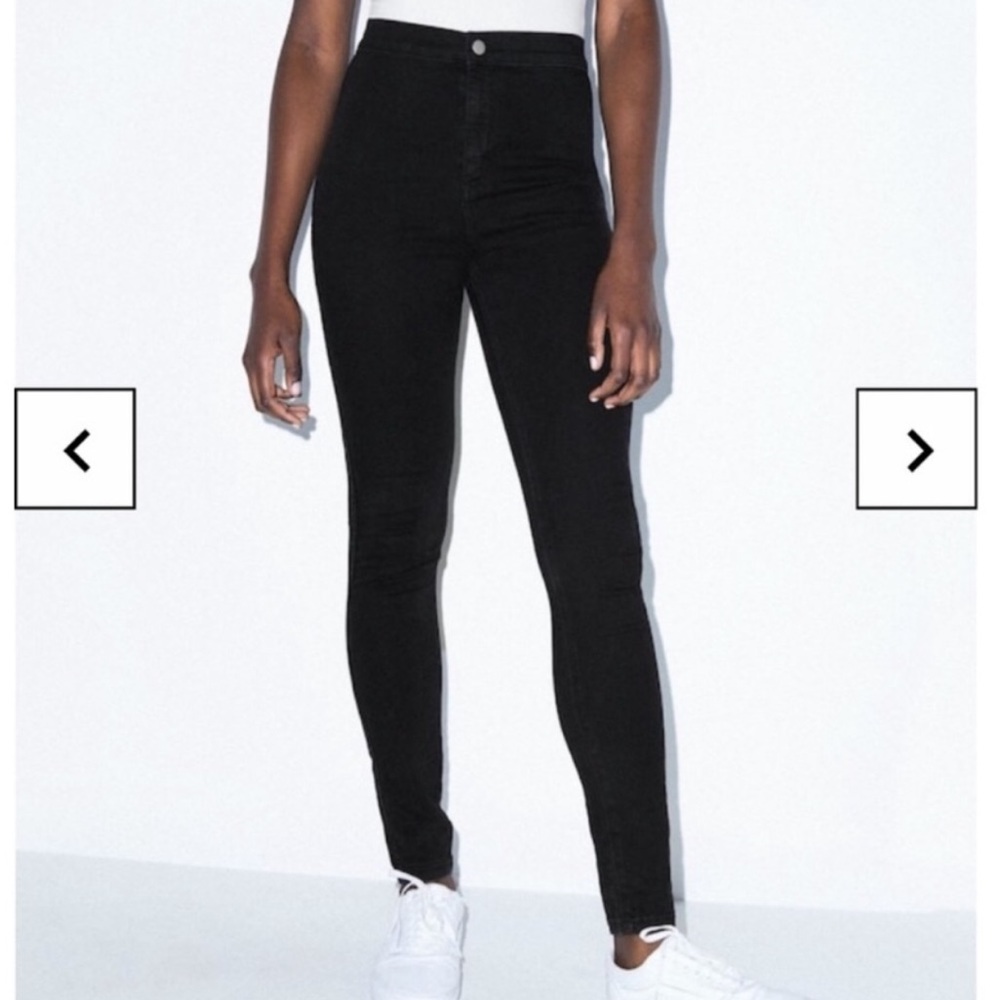 American Apparel black jeans